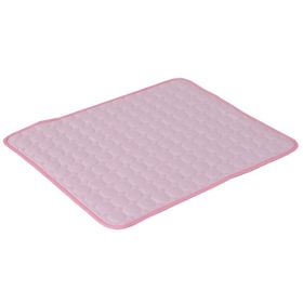 Pet Summer Cat And Dog Sofa Mat (Option: Pink Edging-XS40*30cm)